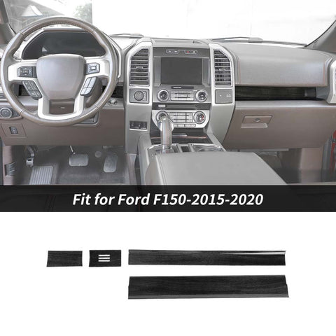 Center Console Dash Strips Trim Cover For Ford F150 2015-2020 Accessories | CheroCar