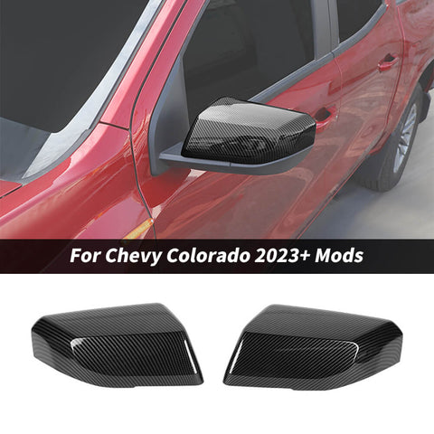 For 2023+ Chevy Colorado/GMC-CANYON Exterior Rearview Mirror Shell Trim Cover