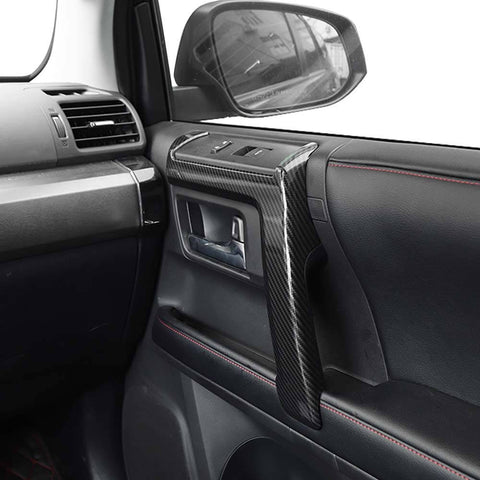 For 2010+ Toyota 4runner Interior Door Armrest Handle Stripe Decor Cover Trim