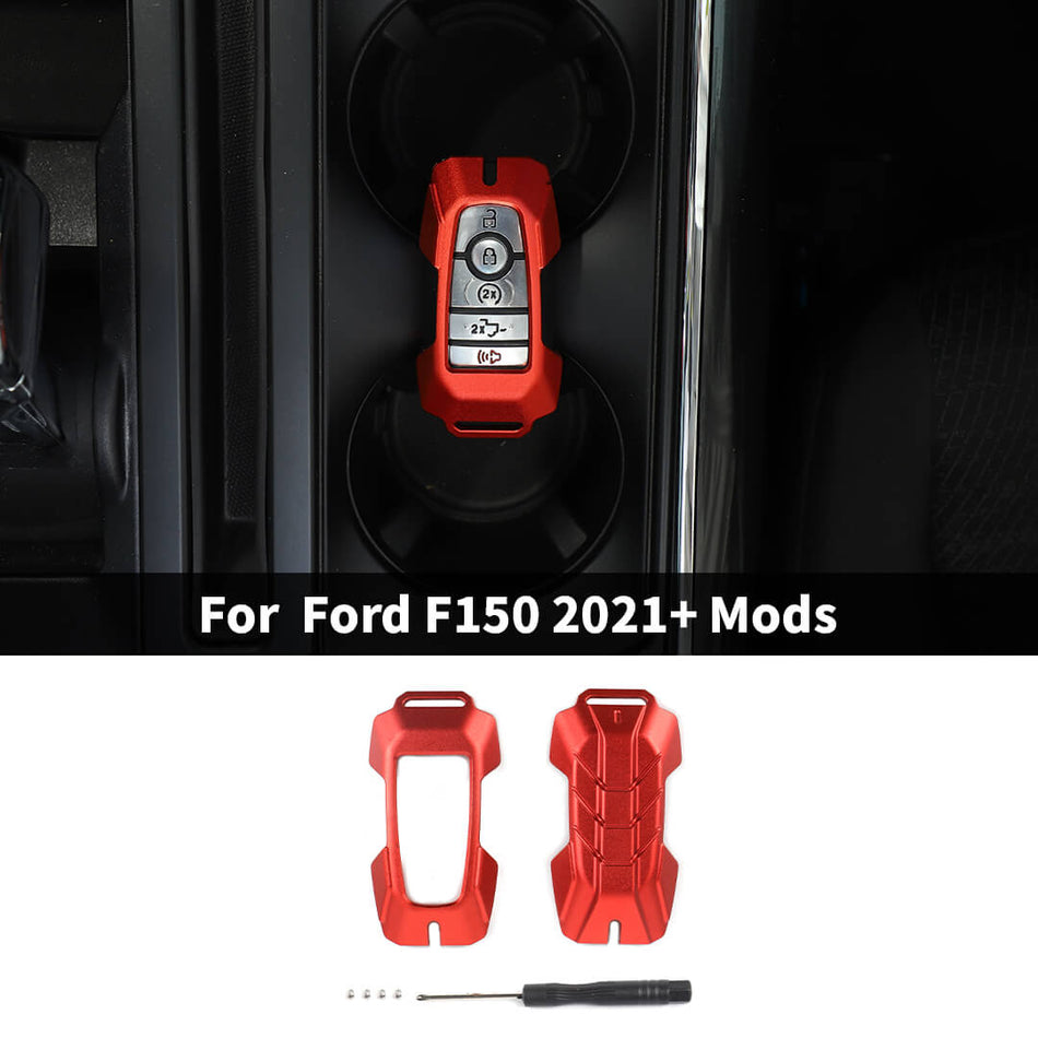 For 2018+ Ford F150/2021+ Bronco/Bronco Sport/2024+ Mustang Key Fob Case Skin Cover Protector
