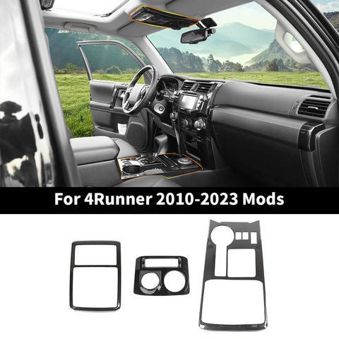 For 2010-2023 4Runner SR5/LIMITED Reading Light & 4WD Panel Cover Trim Bezels