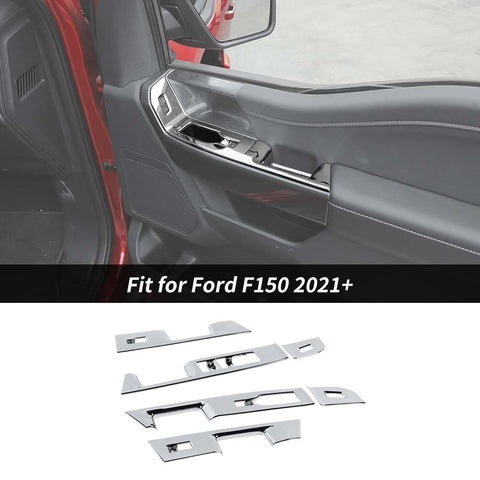 Window Lift Switch Panel Frame Trim Cover For Ford F150 2021+ Accessories | CheroCar