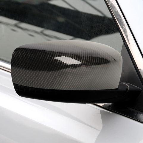 For 2011+ Chrysle 300C Exterior Rearview Mirror Decor Cover Trim Shell