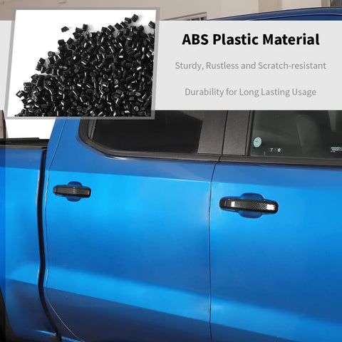 For 2023+ Chevy Colorado/MC-CANYON/2019+ Silverado/GMC-SIERRA Car Door Handles Cover Trim Shell