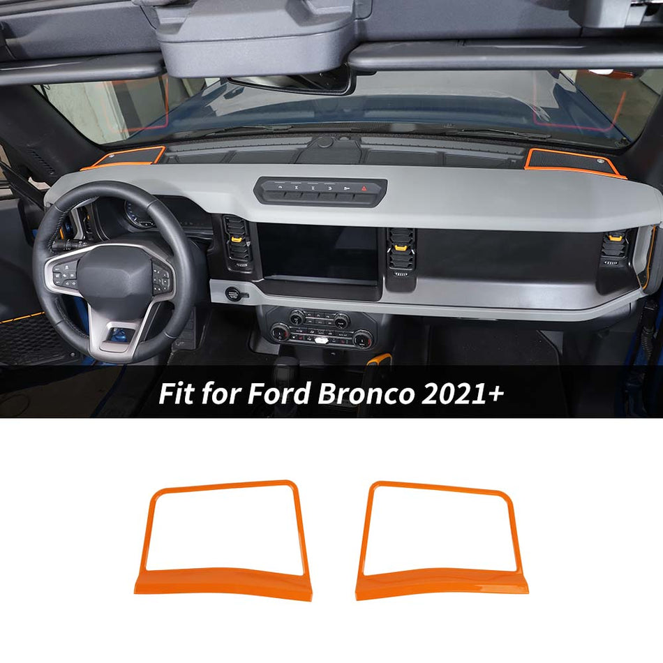 For 2021+ Ford Bronco A pillar Horn Speaker Frame Cover Trim Bezels