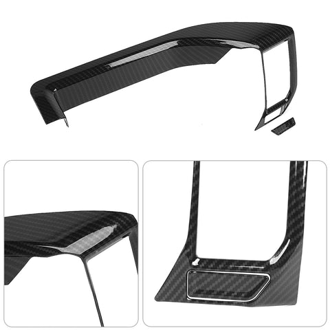 For 2022+ Chevy Silverado 18 x Inner Center Console Dash & Door Handle Trim Cover Kit