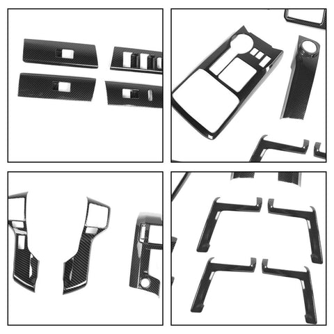 For 2020-2023 Toyota 4Runner 28 x Inner Dash Panel Decoration Cover Trim Kit