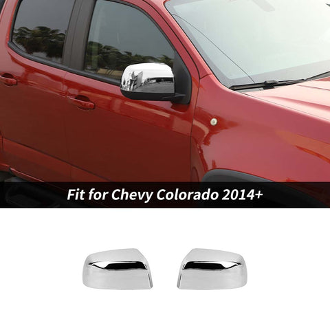 Side Half Rearview Mirror Cover Trim For Chevy Colorado 2014+ Accessories | CheroCar