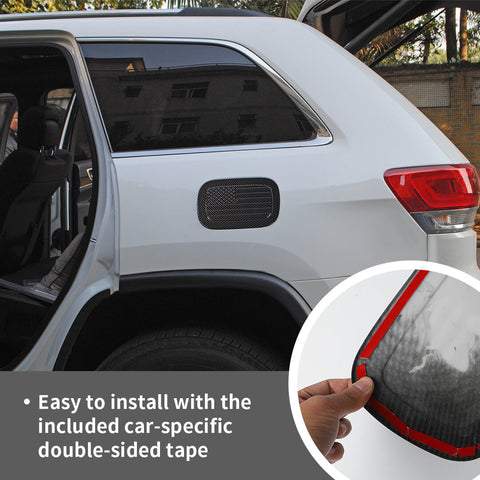 For 2011-2020 Dodge Durango Fuel Gas Door Cover Trim Overlay Fuel Tank Cap