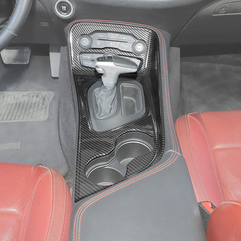 For 2015+ Dodge Challenger 9x Car Interior Dashboard Gear Panel Decor Cover Trim Kit Accessories