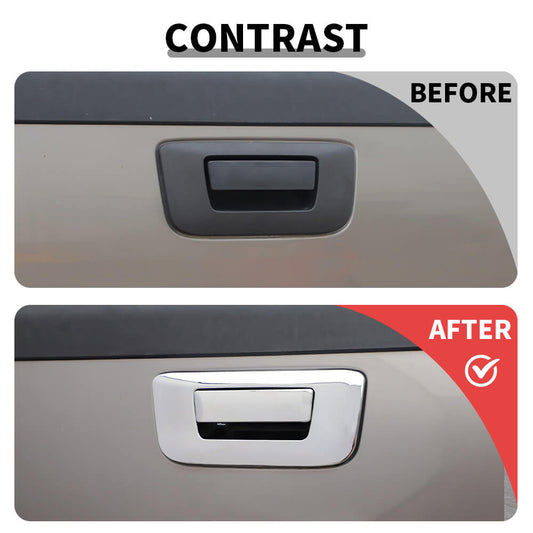 For 2007-2013 Chevy Silverado/GMC-SIERRA Chrome Tailgate Handle Trim Cover