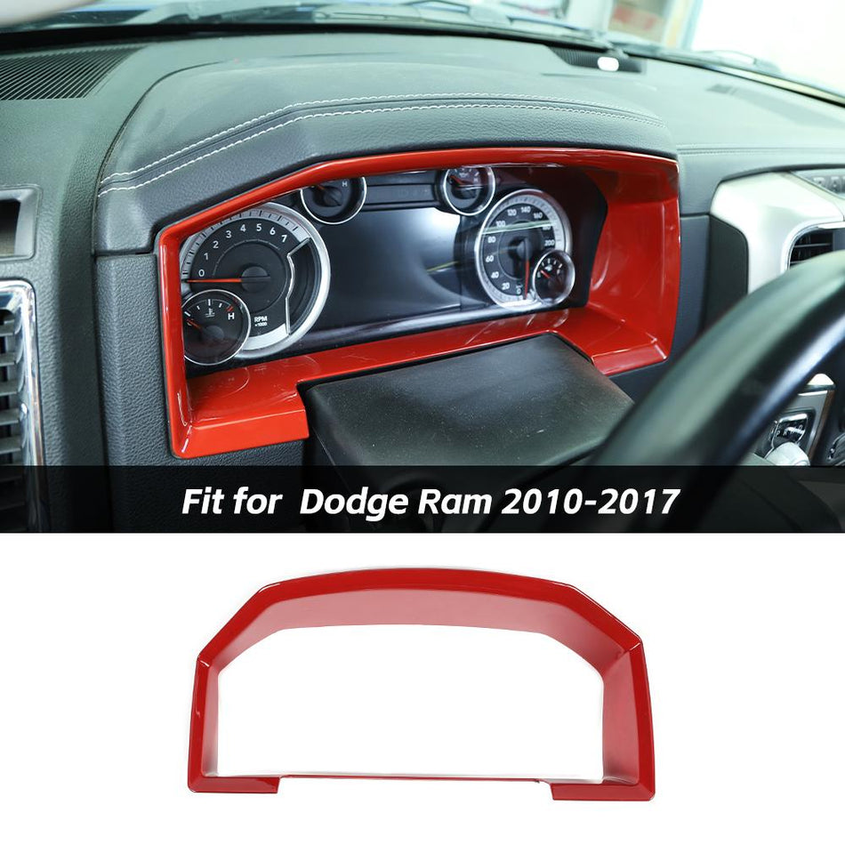 For 2010-2017 Dodge Ram Console Dashboard Panel Trim Decor Frame