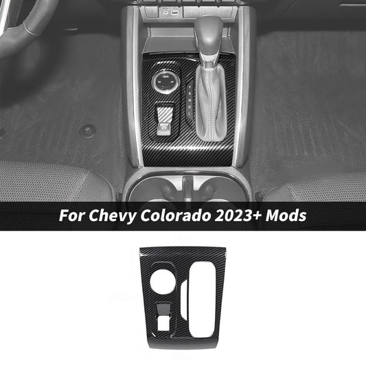 For 2023+ Chevy Colorado/GMC-CANYON Center Console Gear Shift Panel Trim Cover