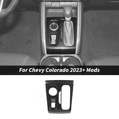 For 2023+ Chevy Colorado/GMC-CANYON Center Console Gear Shift Panel Trim Cover