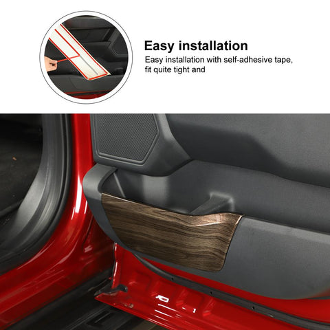 Car Door Storage Compartment Box Panel Cover Trim For Ford F150 2021+ Accessories | CheroCar