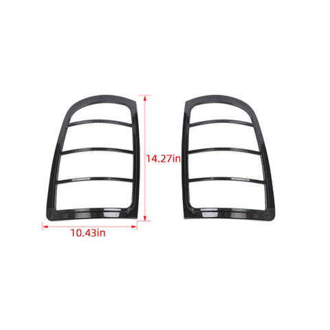 Taillight Light Trim Bezel Lamp Cover For Dodge Ram 2009-2017 Accessories | CheroCar