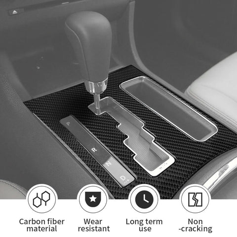 For 2011-2014 Dodge Charger Gear Shift Panel Decor Sticker Trim Cover