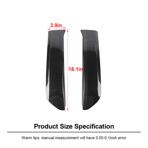 For 2010-2023 Toyota 4Runner Rear Tailgate Window Pillar Mould Cover Trim