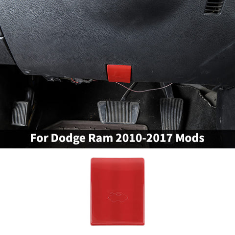 For 2010-2017 Dodge RAM Hood Engine Switch Button Panel Trim Cover
