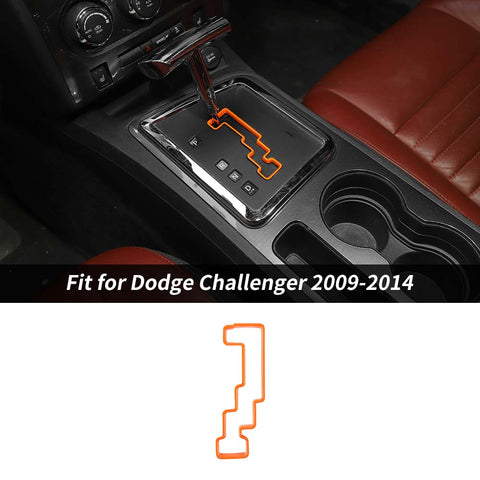 For 2009-2014 Dodge Challenger Center Gear Shift Knob Panel Trim Cover