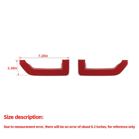 Car Fender Side Air Vent Leaf Plate Cover Trim For Ford Bronco Sport 2021+ Accessories | CheroCar