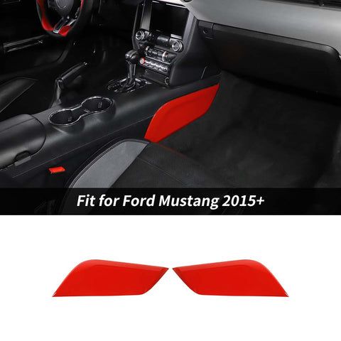 Gear Shift Box Side Panel Cover Trim Bezel For Ford Mustang 2015+ Accessories | CheroCar