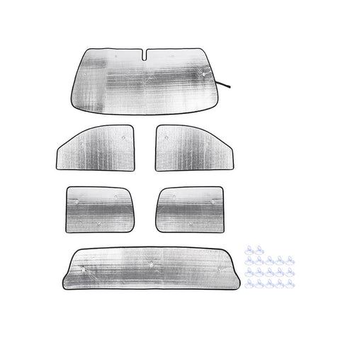 For 2007-2013 Chevy Silverado/GMC-SIERRA Windshield Sunshade Sun Shade Heat Shield Window Sun Visor Mat