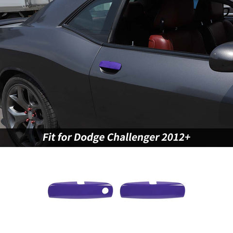 Exterior Door Handles Trim Cover Frame for Dodge Challenger 2012+ Accessories｜CheroCar