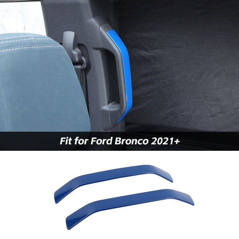 B Pillar Grab Handle Cover Decor Trim For Ford Bronco 2021+ 4-Door Accessories | CheroCar