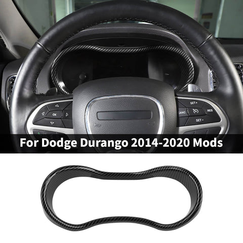 For 2014-2020 Dodge Durango Center Console Dashboard Instrument Box Cover Trim