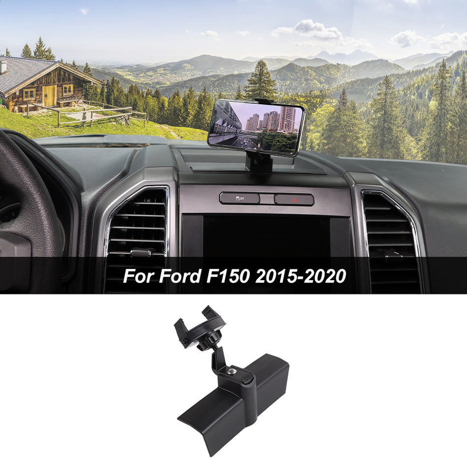 For 2015-2020 Ford F150 Phone Holder 360 Degree Rotation