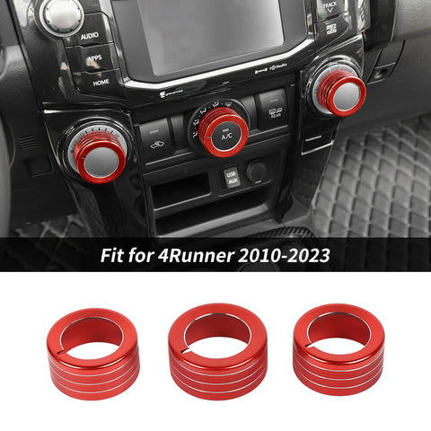 For 2010-2023 Toyota 4Runner Air Conditioner Switch Knob Ring Cover