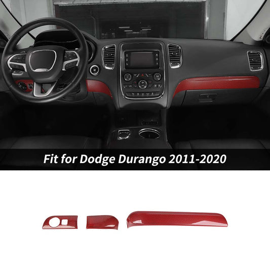 For 2014-2020 Dodge Durango Center Console Panel Cover Trim Bezel