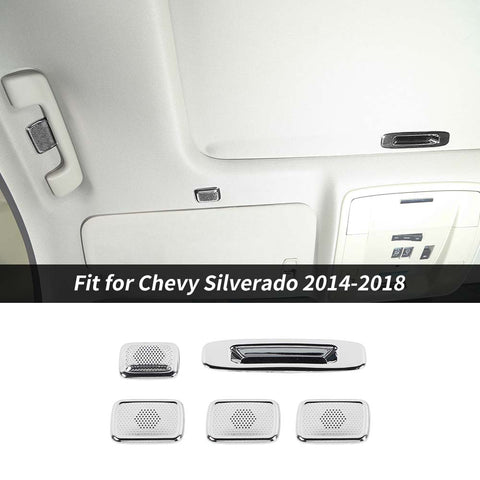 Interior Roof Decor Top Covers Trim Kit For Chevy Silverado/GMC Sierra 2014-2018 Accessories | CheroCar