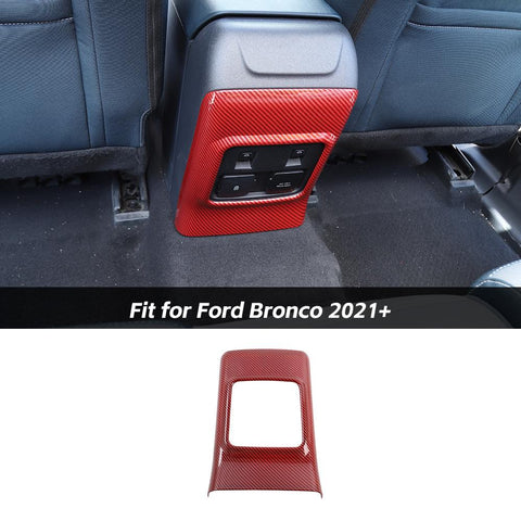 Rear Window Switch Panel Decoration Cover Trim For Ford Bronco 2021+ Accessories | CheroCar