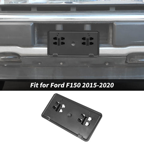 For 2018-2020 Ford F150 Front License Plate Frame Bumper License Plate Bracket