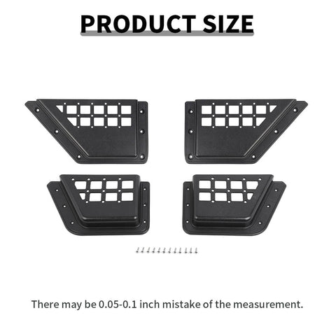 For 2021+ Ford Bronco Interior Front & Rear Door Mesh Storage Box