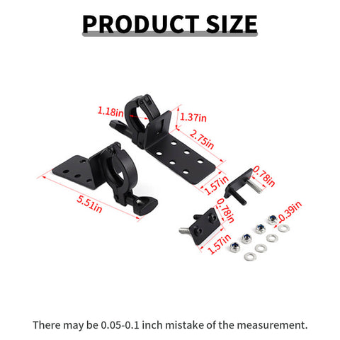 For Universal Car Roof Engineer Shovel Bracket Metal