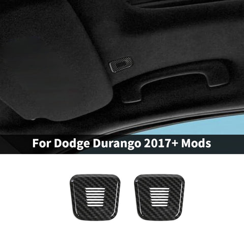 For 2017+ Dodge Durango Interior Roof Microphone Cover Trim