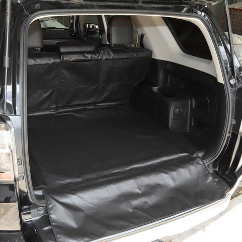 For 2010-2023 Toyota 4Runner Black Mat Car Trunk Back Seat Cover Tail Box Pet Trim