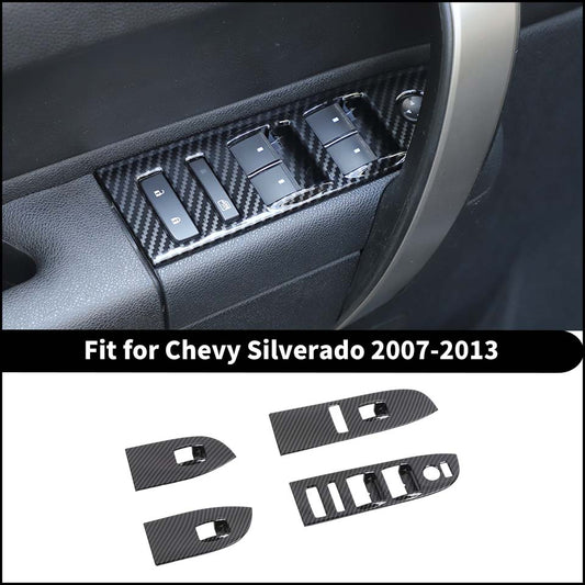 For 2007-2013 Chevy Silverado /GMC SIERRA Window Lift Switch Cover Trim