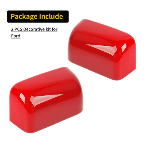 For 2008-2016 Ford F250/F350/F450/F550 Exterior Side Rear View Mirror Cover Trim Shell