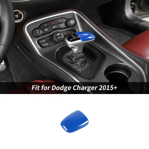 For 2015+ Dodge Charger/Challenger/2018+ Durango Inner Gear Shift Knob Cover Trim