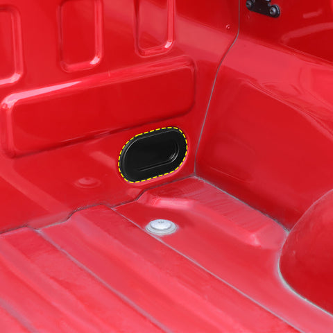 For 2015+ Ford F150 Tailgate Rear Trunk Bed Oval Drain waterproof Plug