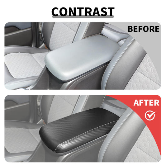 For 2014-2022 Chevy Colorado/GMC-CANY0N Center Console Armrest Box Leather Protector Cover