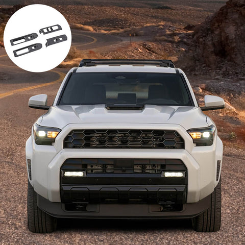 For 2024+ Toyota 4Runner Window Lift Panel Trim Decoration