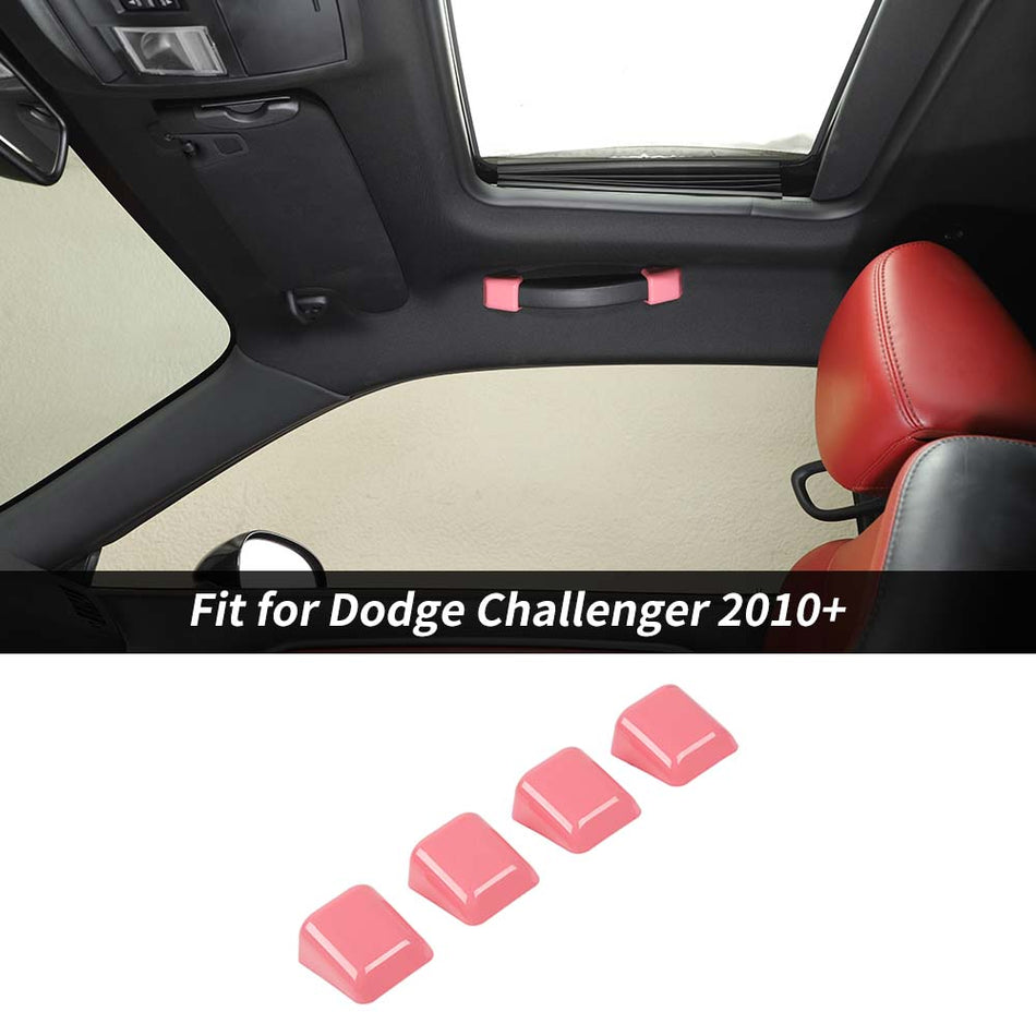 For 2010+ Dodge Challenger Top Roof Grab Handle Decoration Trim