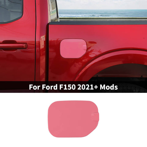 For 2021+ Ford F150 Exterior Fuel Filler Door Gas Tank Cap Cover Trim