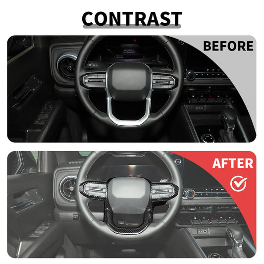 For 2023+ Chevy Colorado/GMC-CANYON/2024+ GMC-YUKON/2025+ GMC-TERRAIN Steering Wheel Trim Panel Cover
