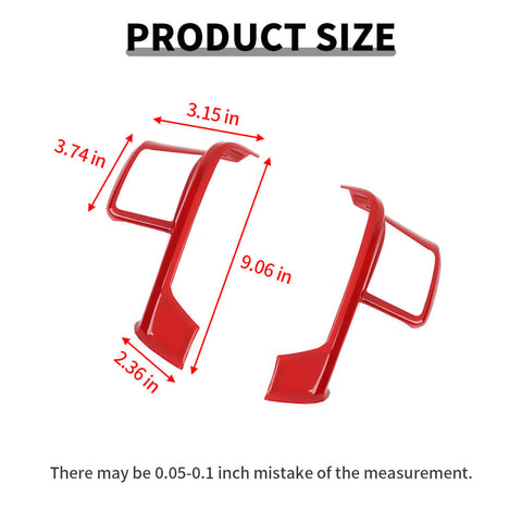 For 2008-2016 Ford F250/F350/F450/F550 Interior Steering Wheel Cover Trim